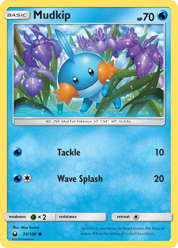 Mudkip (33/168) [Sun & Moon: Celestial Storm] | The Gaming-Verse