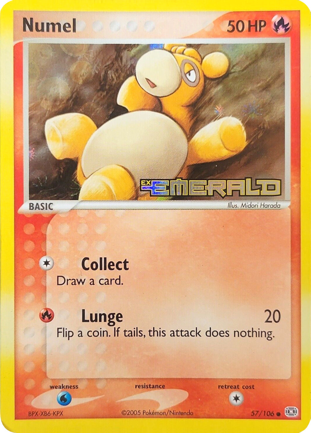 Numel (57/106) (Stamped) [EX: Emerald] | The Gaming-Verse