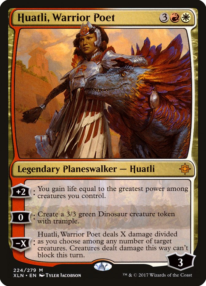 Huatli, Warrior Poet [Ixalan] | The Gaming-Verse