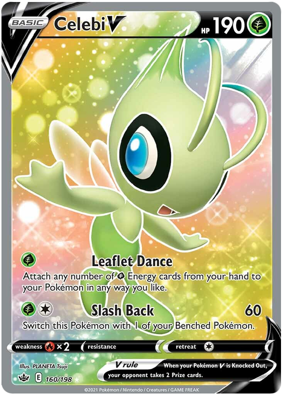 Celebi V (160/198) [Sword & Shield: Chilling Reign] | The Gaming-Verse