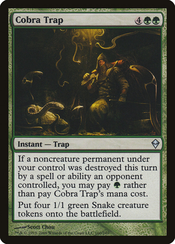 Cobra Trap [Zendikar] | The Gaming-Verse