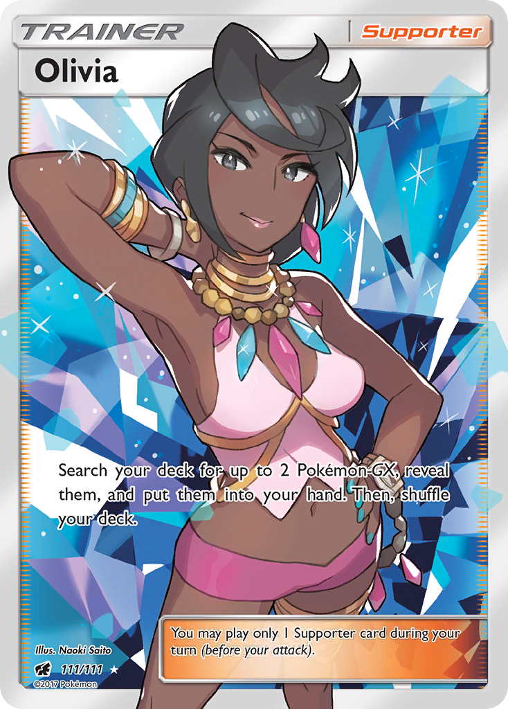 Olivia (111/111) [Sun & Moon: Crimson Invasion] | The Gaming-Verse