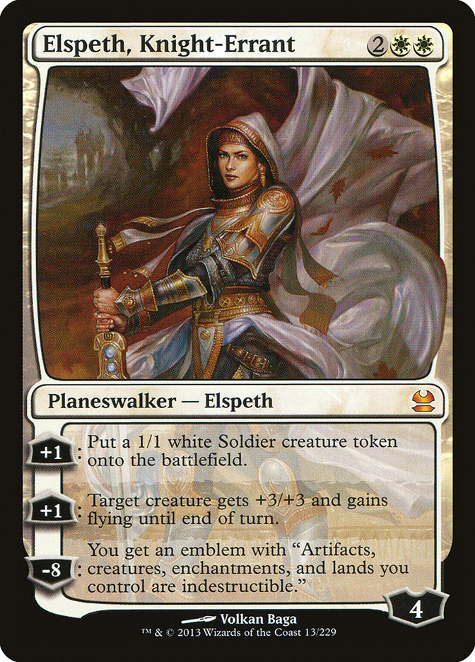 Elspeth, Knight-Errant [Modern Masters] | The Gaming-Verse