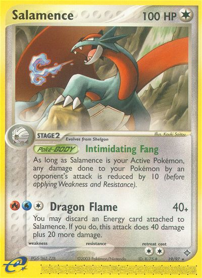 Salamence (19/97) [EX: Dragon] | The Gaming-Verse