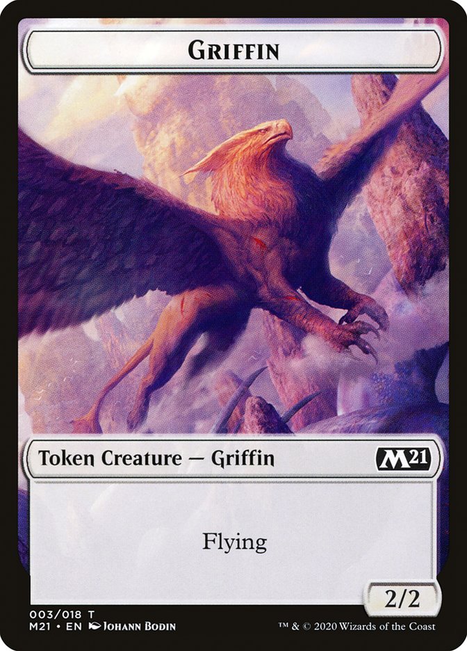 Griffin Token [Core Set 2021] | The Gaming-Verse