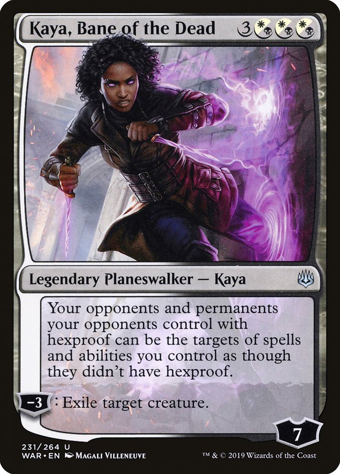 Kaya, Bane of the Dead [War of the Spark] | The Gaming-Verse