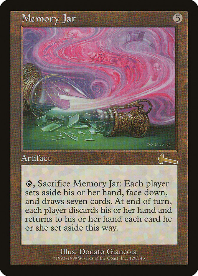 Memory Jar [Urza's Legacy] | The Gaming-Verse