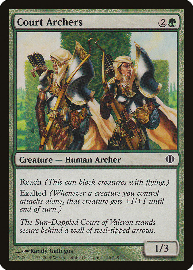 Court Archers [Shards of Alara] | The Gaming-Verse