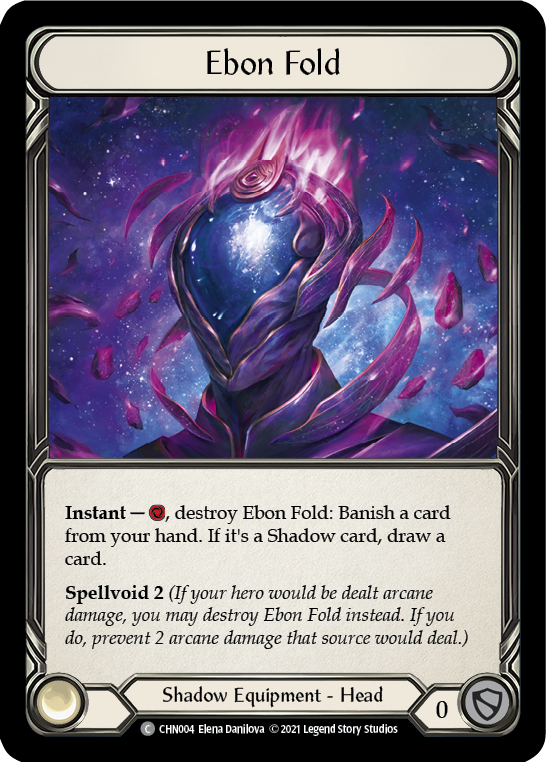 Ebon Fold [CHN004] (Monarch Chane Blitz Deck) | The Gaming-Verse