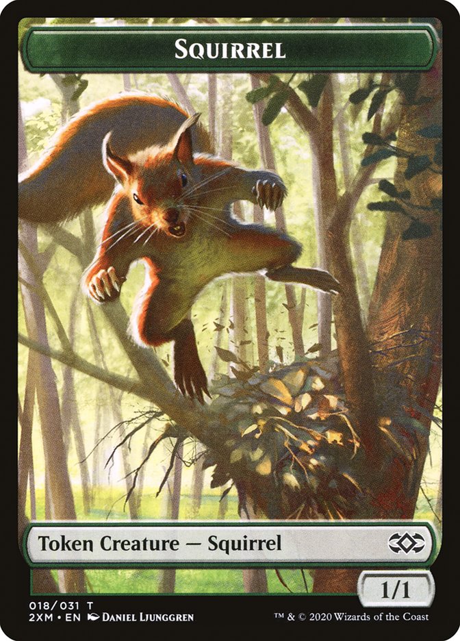 Squirrel Token [Double Masters] | The Gaming-Verse