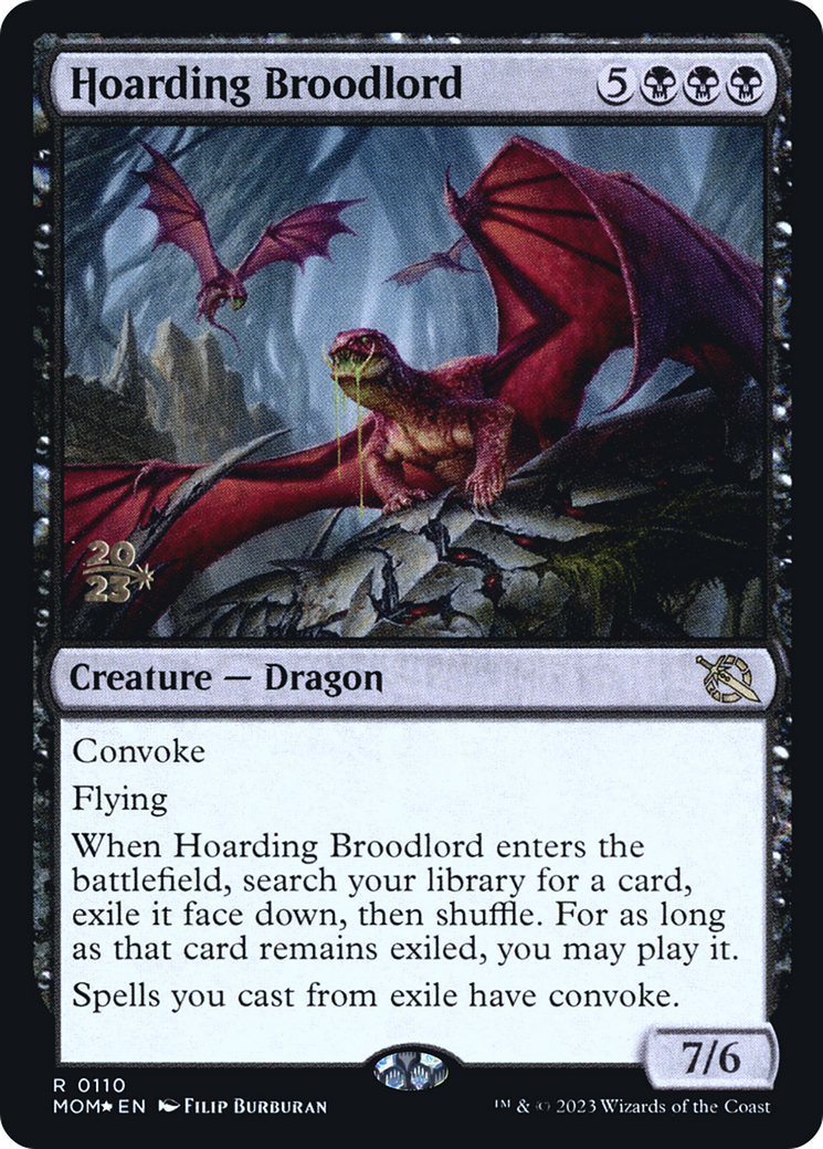 Hoarding Broodlord [March of the Machine Prerelease Promos] | The Gaming-Verse