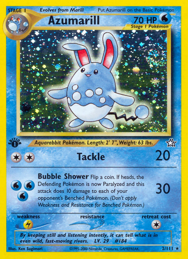 Azumarill (2/111) [Neo Genesis 1st Edition] | The Gaming-Verse