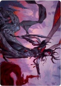 Drana, the Last Bloodchief Art Card [Zendikar Rising Art Series] | The Gaming-Verse