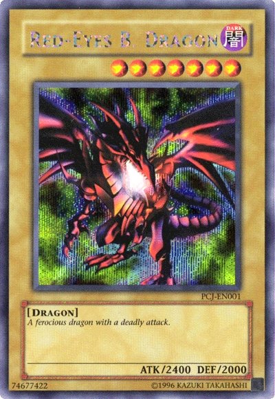 Red-Eyes B. Dragon [PCJ-EN001] Prismatic Secret Rare | The Gaming-Verse