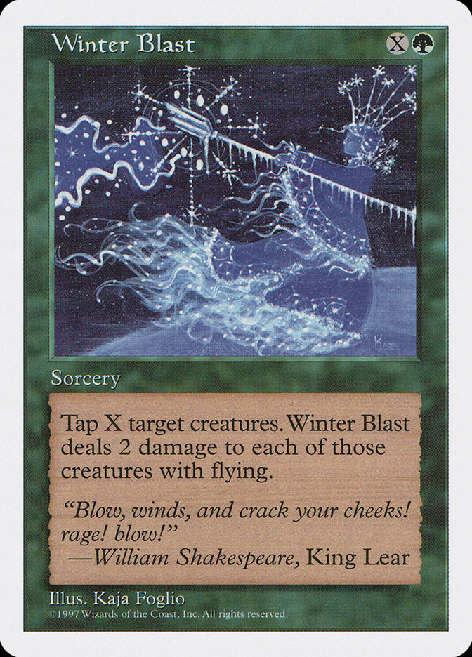 Winter Blast [Fifth Edition] | The Gaming-Verse