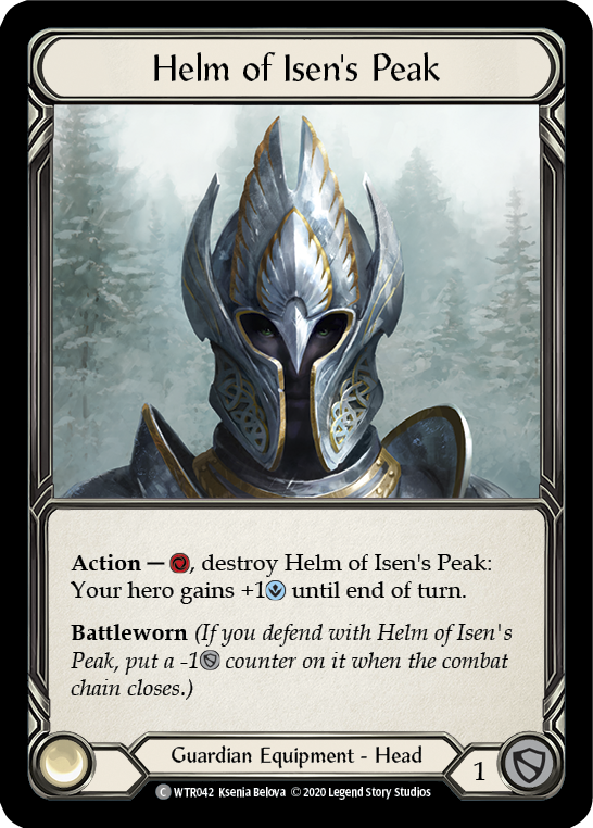 Helm of Isen's Peak [WTR042] Unlimited Normal | The Gaming-Verse