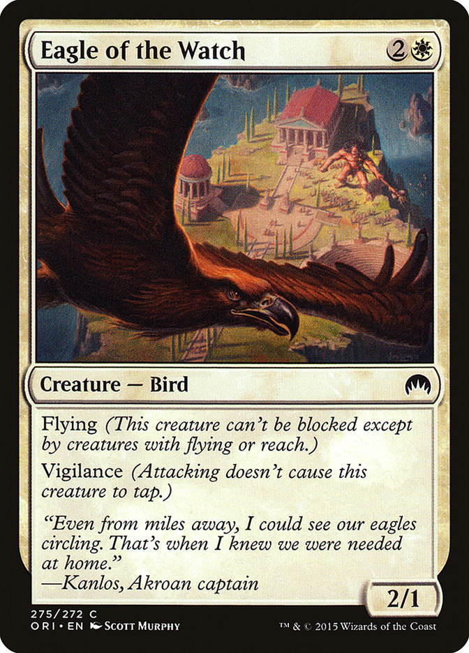 Eagle of the Watch [Magic Origins] | The Gaming-Verse