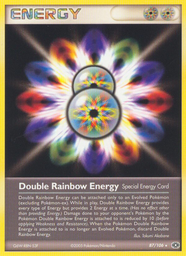 Double Rainbow Energy (87/106) [EX: Emerald] | The Gaming-Verse