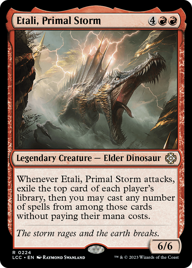 Etali, Primal Storm [The Lost Caverns of Ixalan Commander] | The Gaming-Verse