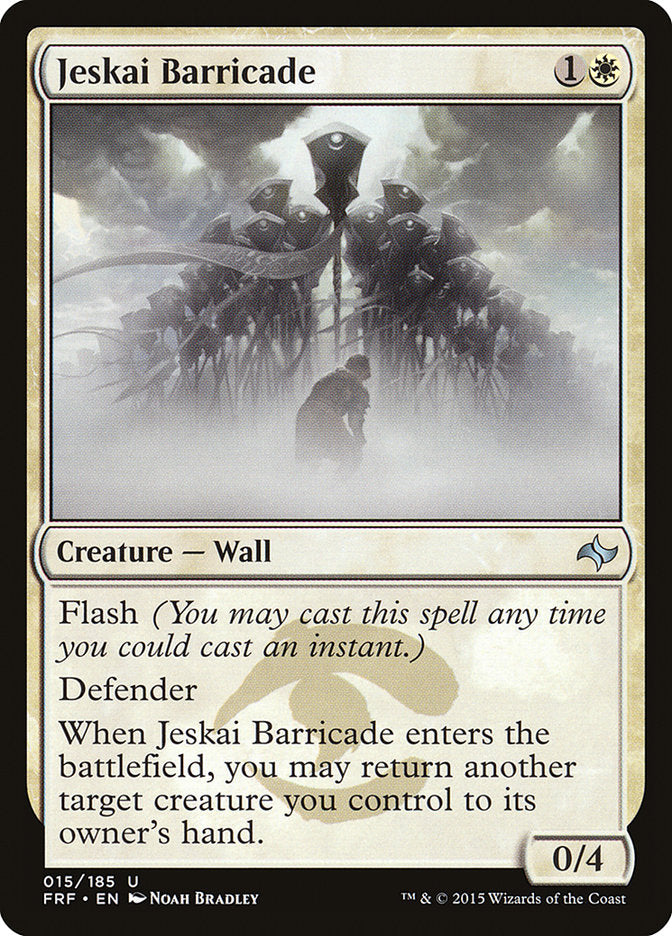 Jeskai Barricade [Fate Reforged] | The Gaming-Verse