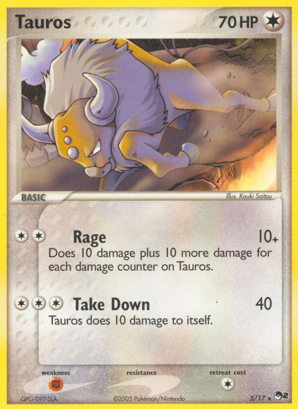 Tauros (5/17) [POP Series 2] | The Gaming-Verse