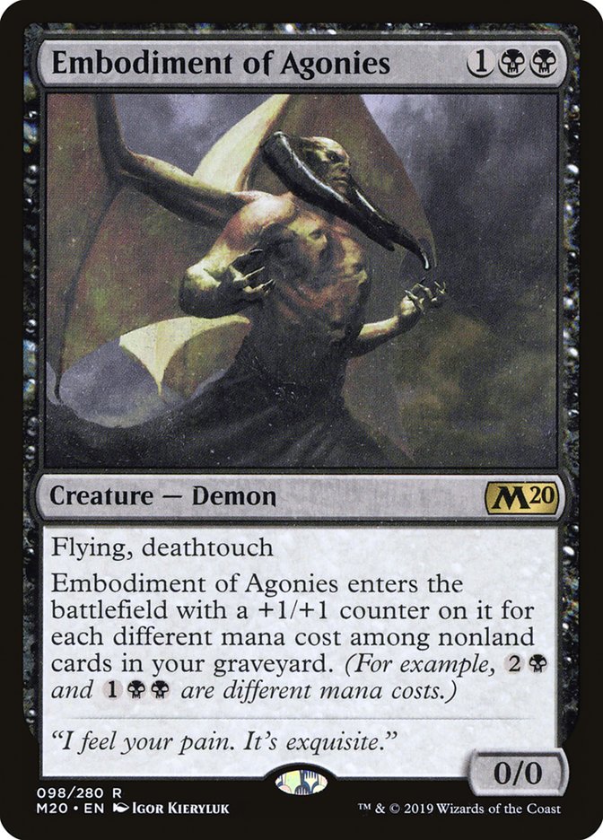 Embodiment of Agonies [Core Set 2020] | The Gaming-Verse