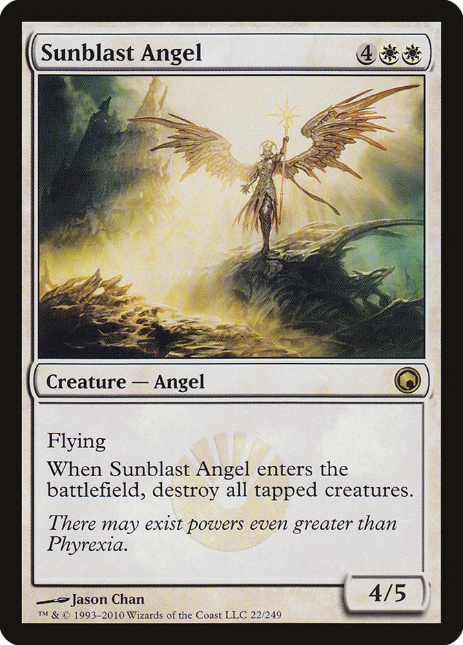 Sunblast Angel [Scars of Mirrodin] | The Gaming-Verse