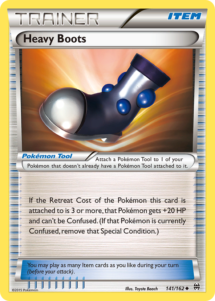 Heavy Boots (141/162) [XY: BREAKthrough] | The Gaming-Verse