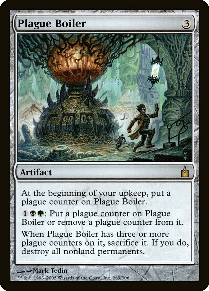 Plague Boiler [Ravnica: City of Guilds] | The Gaming-Verse