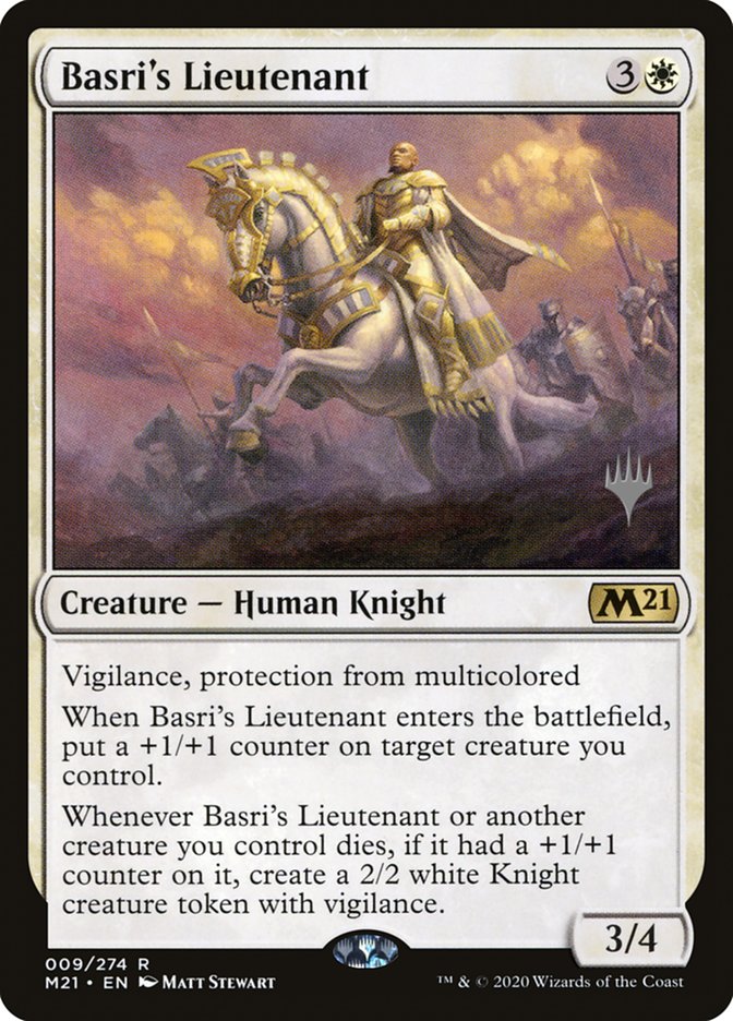 Basri's Lieutenant (Promo Pack) [Core Set 2021 Promos] | The Gaming-Verse