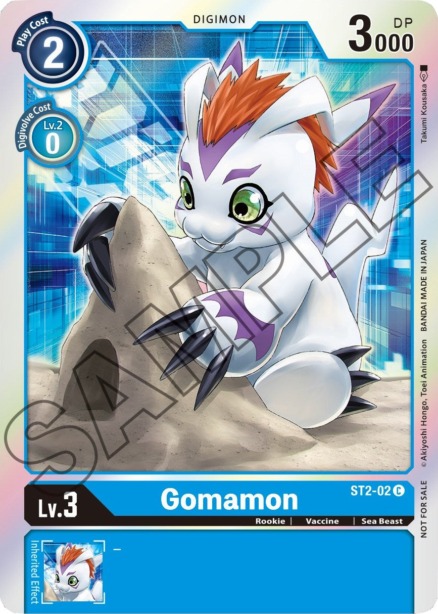 Gomamon [ST2-02] (Event Pack 1) [Starter Deck: Cocytus Blue Promos] | The Gaming-Verse