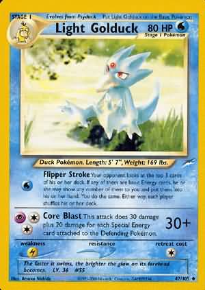 Light Golduck (47/105) [Neo Destiny Unlimited] | The Gaming-Verse