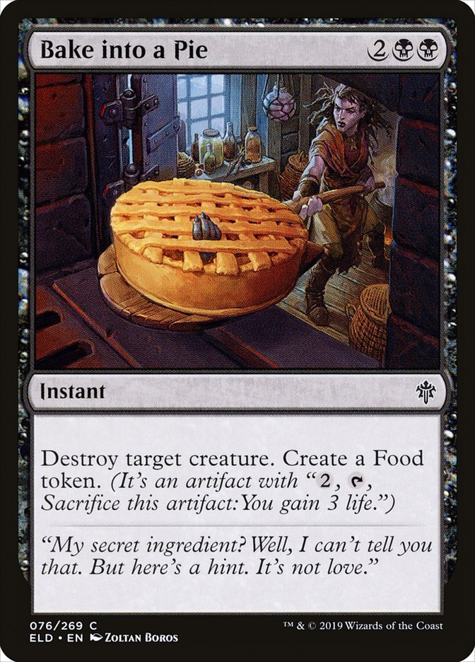 Bake into a Pie [Throne of Eldraine] | The Gaming-Verse