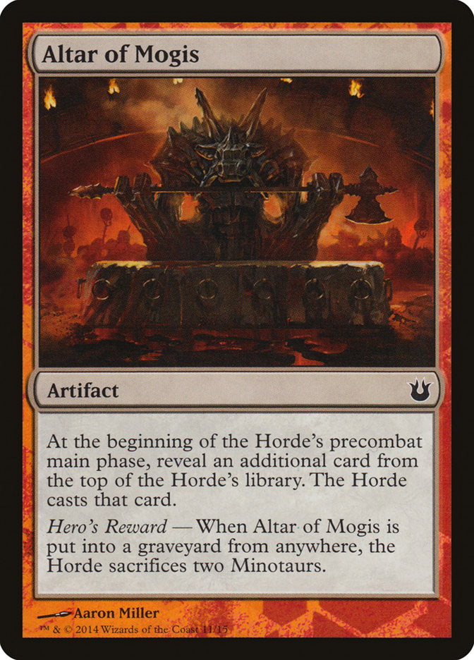 Altar of Mogis [Hero's Path Promos] | The Gaming-Verse