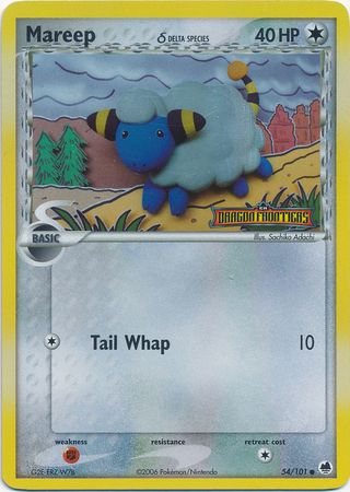 Mareep (54/101) (Delta Species) (Stamped) [EX: Dragon Frontiers] | The Gaming-Verse