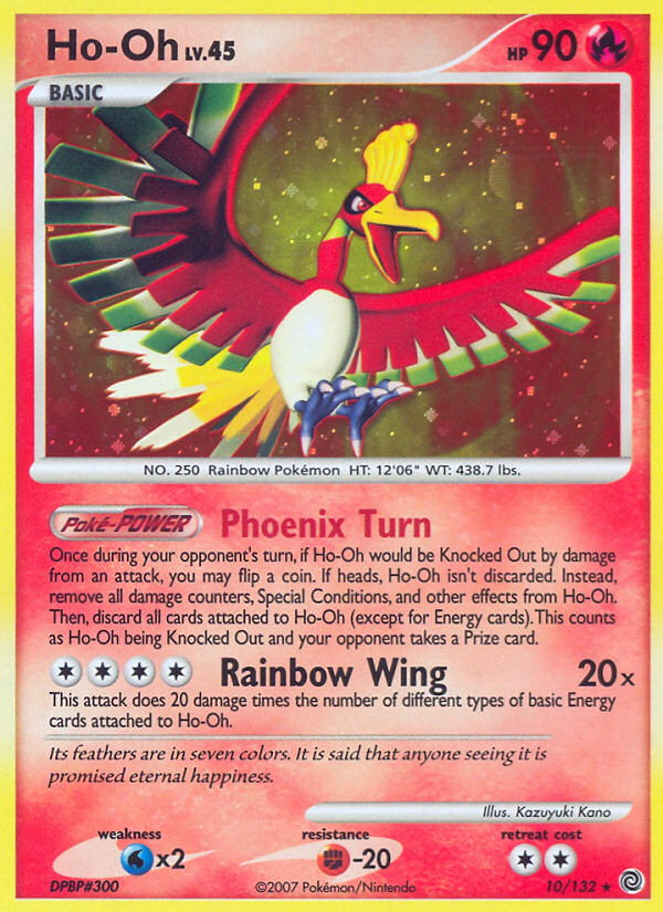 Ho-Oh (10/132) [Diamond & Pearl: Secret Wonders] | The Gaming-Verse