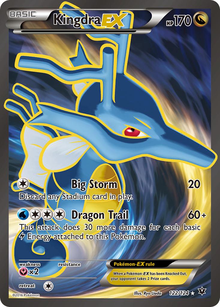 Kingdra EX (122/124) [XY: Fates Collide] | The Gaming-Verse