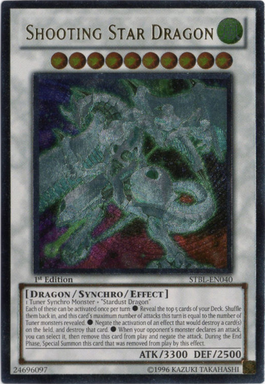 Shooting Star Dragon [STBL-EN040] Ghost Rare | The Gaming-Verse