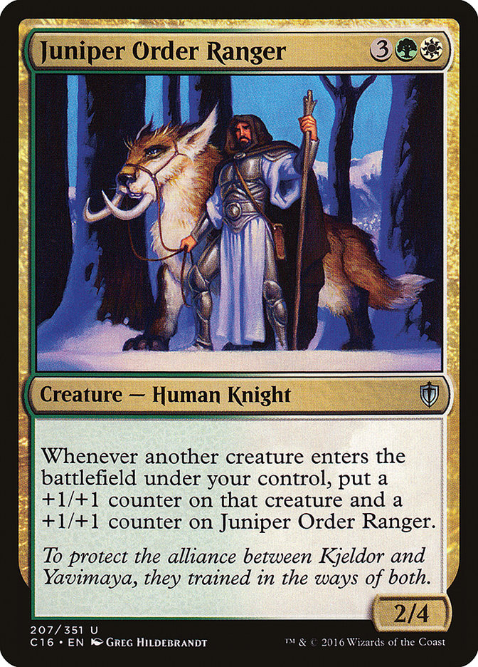 Juniper Order Ranger [Commander 2016] | The Gaming-Verse