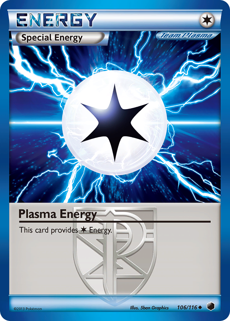 Plasma Energy (106/116) [Black & White: Plasma Freeze] | The Gaming-Verse