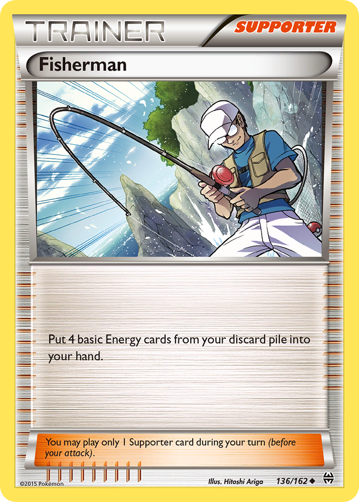 Fisherman (136/162) [XY: BREAKthrough] | The Gaming-Verse