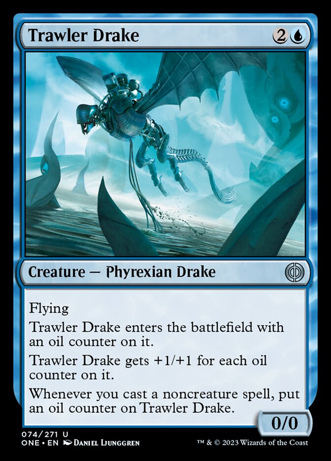 Trawler Drake [Phyrexia: All Will Be One] | The Gaming-Verse