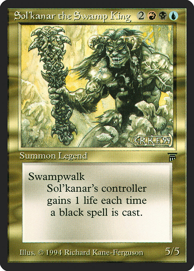 Sol'kanar the Swamp King [Legends] | The Gaming-Verse