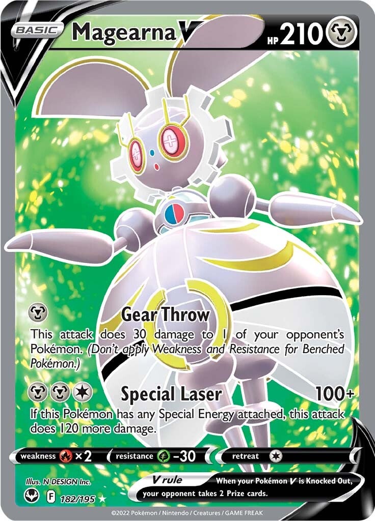 Magearna V (182/195) [Sword & Shield: Silver Tempest] | The Gaming-Verse