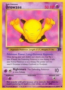 Drowzee (54/82) [Team Rocket Unlimited] | The Gaming-Verse