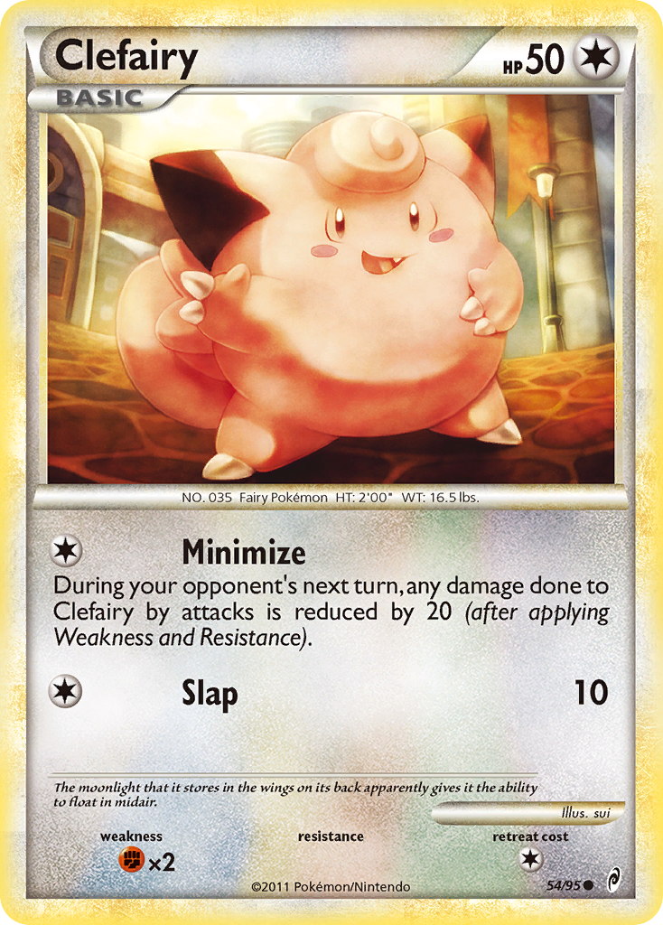 Clefairy (54/95) [HeartGold & SoulSilver: Call of Legends] | The Gaming-Verse