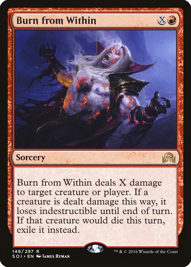 Burn from Within [Shadows over Innistrad] | The Gaming-Verse