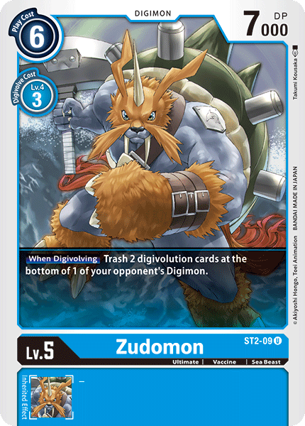 Zudomon [ST2-09] [Starter Deck: Cocytus Blue] | The Gaming-Verse