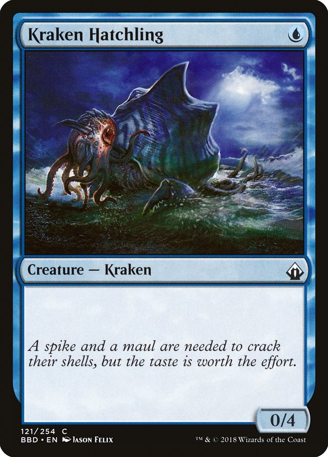 Kraken Hatchling [Battlebond] | The Gaming-Verse