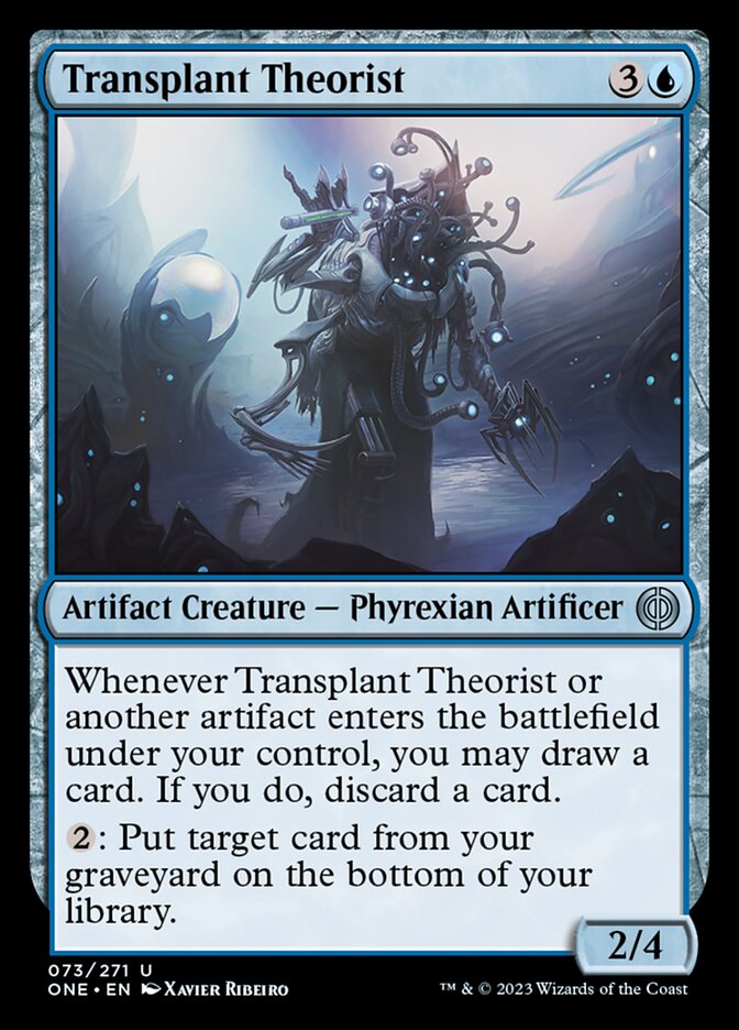 Transplant Theorist [Phyrexia: All Will Be One] | The Gaming-Verse